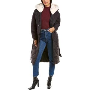 [BLANKNYC] womens Luxury Clothing Quilted Print Jacket, Comfortable & Stylish Windbreaker Coat(Catch the Drift)