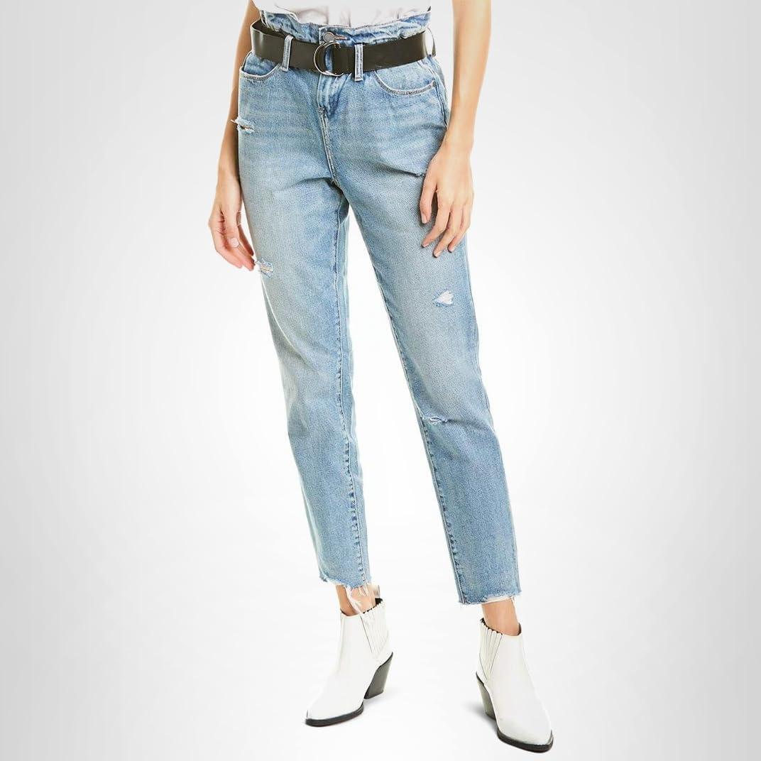 image:imageBLANKNYC Womens Belted Denim HiRise SkinnyRisk Taker