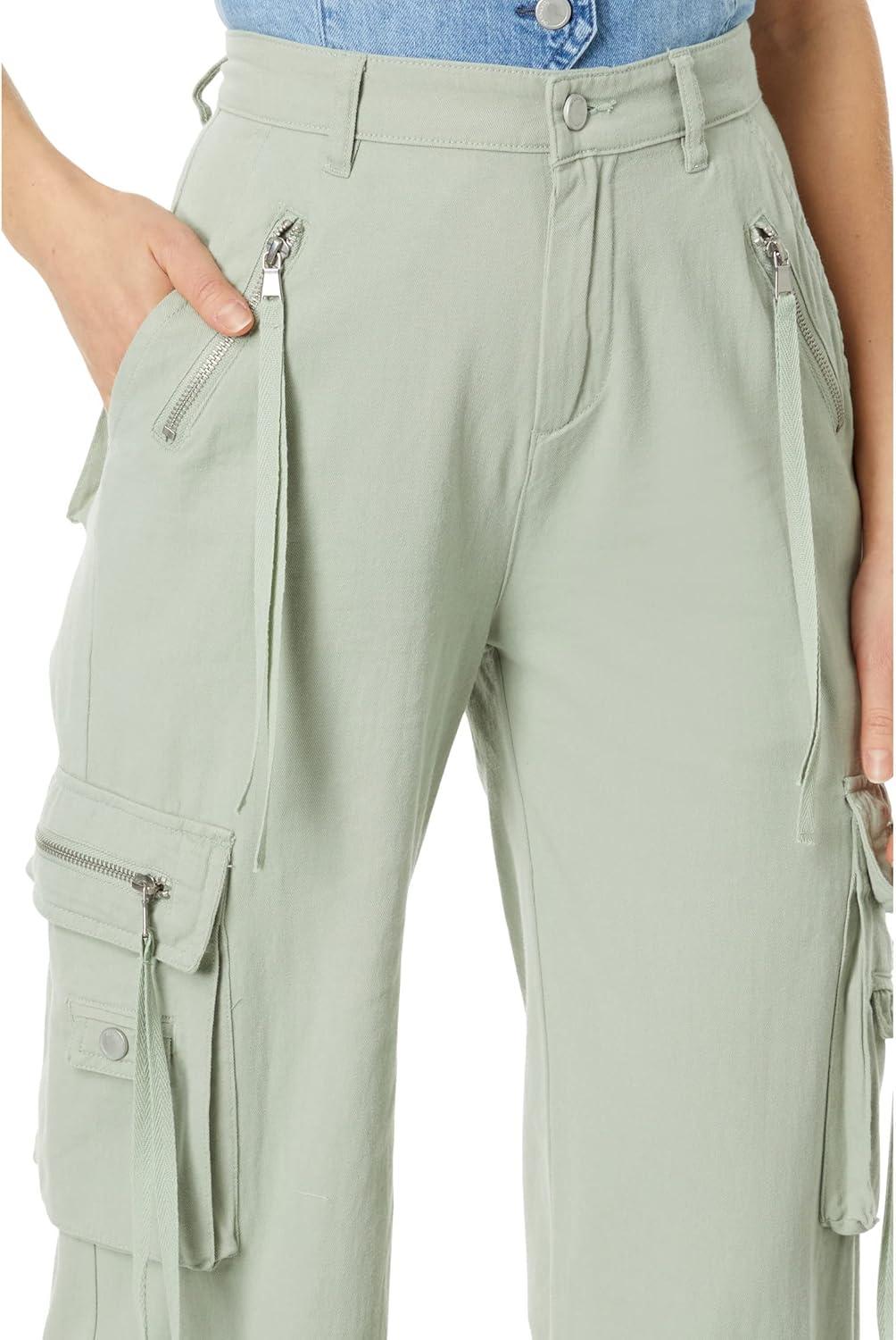 image:imageBLANKNYC Womens Luxury Clothing Rib Cage Wide Leg Oversized Cargo Pants Comfortable amp StylishZen Time
