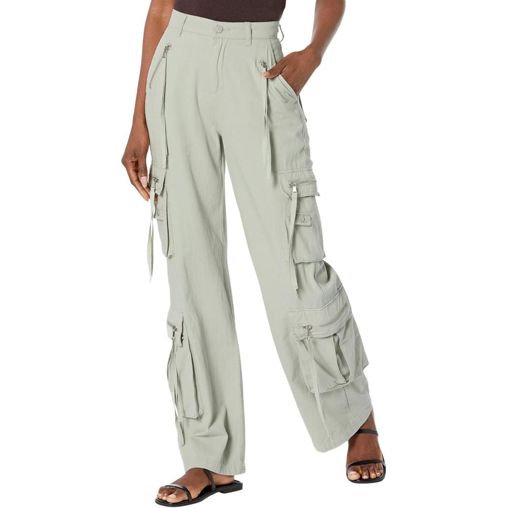 image:imageBLANKNYC Womens Luxury Clothing Rib Cage Wide Leg Oversized Cargo Pants Comfortable amp StylishZen Time
