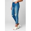 [BLANKNYC] Women’s Destructed Girlfriend Denim, Looking Glass, 31(Smart Aleck)