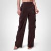[BLANKNYC] Womens Franklin Faux Suede Cargo Pant(Zinfandel)