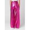 [BLANKNYC] Womens Franklin High Rise Vegan Leather Pant with Knee SeamPants(First Blush)