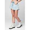 [BLANKNYC] Womens Luxury Clothing Flared Denim Short, Stylish & Comfortable(Blind Journey)