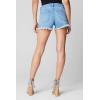 [BLANKNYC] Womens Luxury Clothing High Rise Five Pockets Denim Shorts with Small Rips, Comfortable & Stylish(Do You Mind)