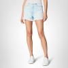 [BLANKNYC] Womens Luxury Clothing High Rise Five Pockets Denim Shorts with Small Rips, Comfortable & Stylish(Summer Breeze)