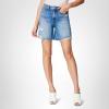 [BLANKNYC] Womens Luxury Clothing High Rise Five Pockets Denim Shorts with Small Rips, Comfortable & Stylish(Work With Me)