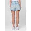 [BLANKNYC] Womens Luxury Clothing High-Rise Ribcage Shorts with Pockets, Always in Style, Fashionable & Comfortable(Lasting Love)