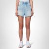 [BLANKNYC] Womens Luxury Clothing High-Rise Ribcage Shorts with Pockets, Always in Style, Fashionable & Comfortable(Lasting Love)