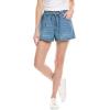 [BLANKNYC] Womens Luxury Clothing Paperbag Denim Shorts with Self Drawstring, Comfortable & Stylish(Unexpected Time)