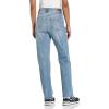 [BLANKNYC] Womens Luxury Clothing Relaxed Straight Leg Denim Jeans, Comfortable & Stylish Pants, The Howard(Life Rolls)