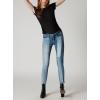 [BLANKNYC] Women’s Patchwork Crop Skinny Classique Jean(Midtown Madness)