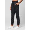 [BLANKNYC] Womens Womens Elastic Waistband Jogger, Comfortable & Casual Pants(Black)