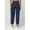 [BLANKNYC] Womens Womens Tencel Gathered Hip & Hem Detailed Trouser, Comfortable & Casual Pants(Cuttin Ties)