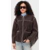 [BLANKNYC] womens Fringe Benefits Fringe Jacket(Fringe Benefits)