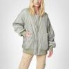 [BLANKNYC] womens Long Nylon Bomber(Auto Pilot)