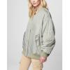 [BLANKNYC] womens Long Nylon Bomber(Auto Pilot)