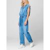 [BLANKNYC] womens Luxury Clothing Overalls Denim Jumpsuit, Comfortable & Stylish(Timeless)