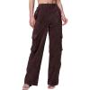 [BLANKNYC] Womens Franklin Faux Suede Cargo Pant(Zinfandel)