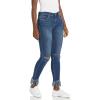 [BLANKNYC] Womens Luxury Clothing Stylish Mid-Rise Skinny Jeans, Fashionable Denim, Comfortable & Stylish Pants, The Bond(Blue)