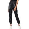 [BLANKNYC] Womens Vegan Leather Joggers, Fashionable & Stylish PantsVegan Leather Joggers, Fashionable & Stylish Pants(Night Crawling)