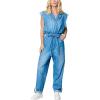 [BLANKNYC] womens Luxury Clothing Overalls Denim Jumpsuit, Comfortable & Stylish(Timeless)