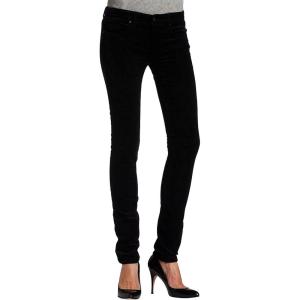 [BLANKNYC] Women’s Patchwork Crop Skinny Classique Jean(Black Corduroy)
