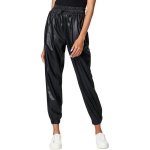 [BLANKNYC] Womens Vegan Leather Joggers, Fashionable & Stylish PantsVegan Leather Joggers, Fashionable & Stylish Pants(Night Crawling)