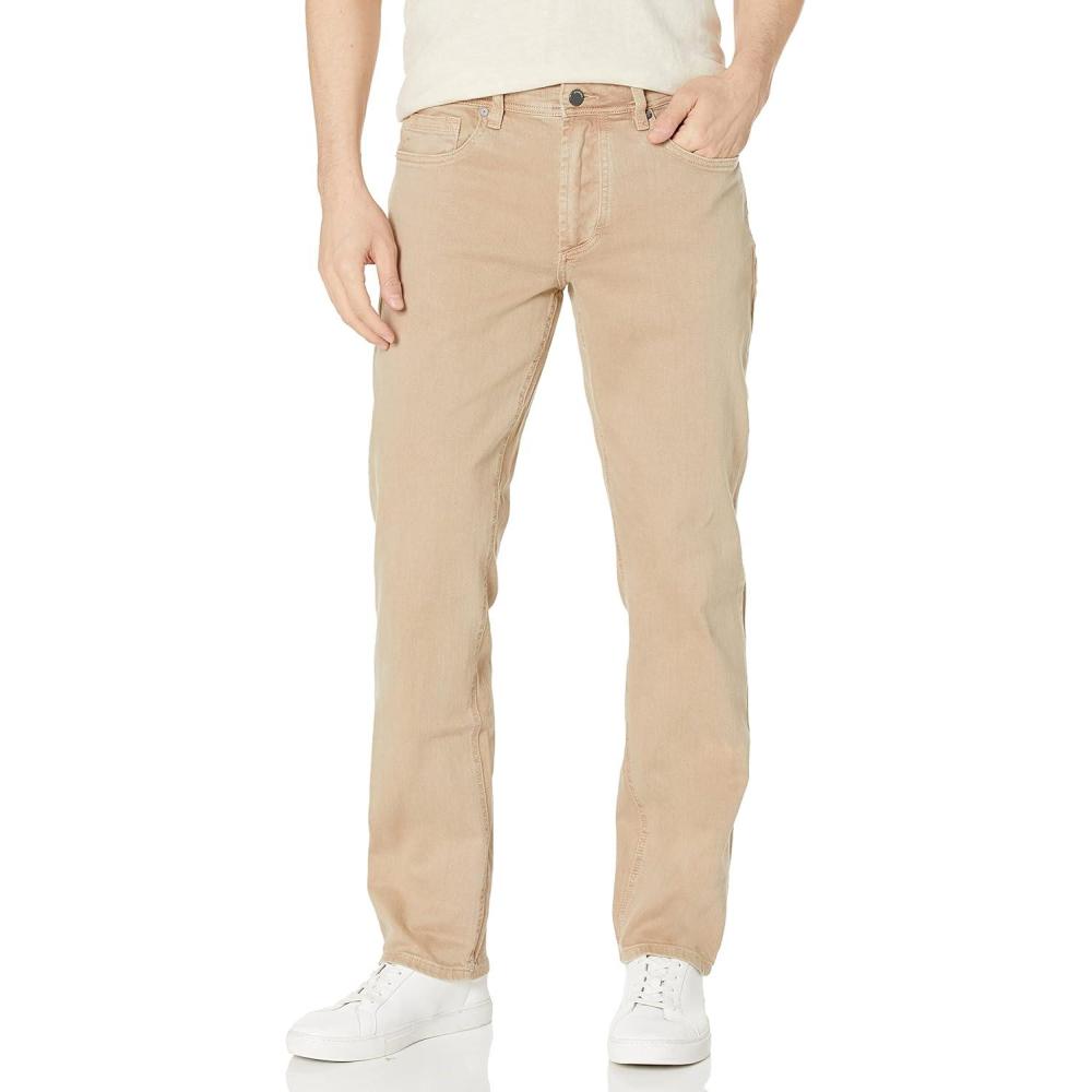 image:imageBLANKNYC Mens Slim Fit Flat Front Tapered Jeans with 5 Pockets Comfortable amp Stylish PantsStone Lion