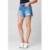 [BLANKNYC] Womens Cut Off Distressed Denim Mom Short, Comfortable & Stylish(Bigger & Better)