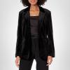 [BLANKNYC] Women’s Faux Leather Blazer(Closing Time)
