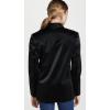 [BLANKNYC] Women’s Faux Leather Blazer(Fighting Words)