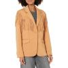 [BLANKNYC] Women’s Faux Leather Blazer(Free Bird)
