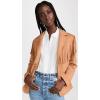 [BLANKNYC] Women’s Faux Leather Blazer(Free Bird)