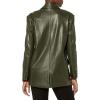 [BLANKNYC] Women’s Faux Leather Blazer(Green)