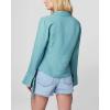 [BLANKNYC] Womens Luxury Clothing Lace Up Bell Sleeve Shirt, Comfortable & Stylish(Perfect Tunes)
