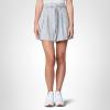 [BLANKNYC] Womens Luxury Clothing Linen Seersucker Stripe Short, Comfortable & Stylish(Straight Ahead)