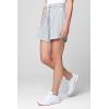 [BLANKNYC] Womens Luxury Clothing Linen Seersucker Stripe Short, Comfortable & Stylish(Straight Ahead)
