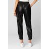 [BLANKNYC] Womens Luxury Clothing Vegan Leather Jogger Pants, Comfortable & Stylish(Running Wild)