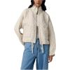 [BLANKNYC] womens Vanilla Ice Floral Quilted Jacket(Beige)