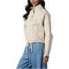 [BLANKNYC] womens Vanilla Ice Floral Quilted Jacket(Beige)