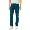 [BLANKNYC] Mens Slim Fit Flat Front Tapered Jeans with 5 Pockets, Comfortable & Stylish Pants(Reflection Pond)