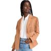 [BLANKNYC] Women’s Faux Leather Blazer(Free Bird)