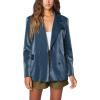 [BLANKNYC] Women’s Faux Leather Blazer(Super Freak)