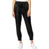 [BLANKNYC] Womens Luxury Clothing Vegan Leather Jogger Pants, Comfortable & Stylish(Running Wild)
