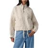 [BLANKNYC] womens Vanilla Ice Floral Quilted Jacket(Beige)