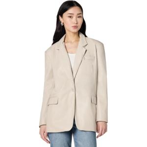 [BLANKNYC] Women’s Faux Leather Blazer(Bare Essential)