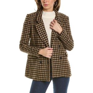 [BLANKNYC] Women’s Faux Leather Blazer(Book Club)