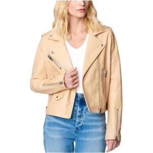 [BLANKNYC] womens Luxury Clothing Vegan Leather Moto Jacket, Comfortable & Stylish Coat(Head to Toe)