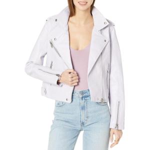 [BLANKNYC] womens Luxury Clothing Vegan Leather Moto Jacket, Comfortable & Stylish Coat(Highway Star)